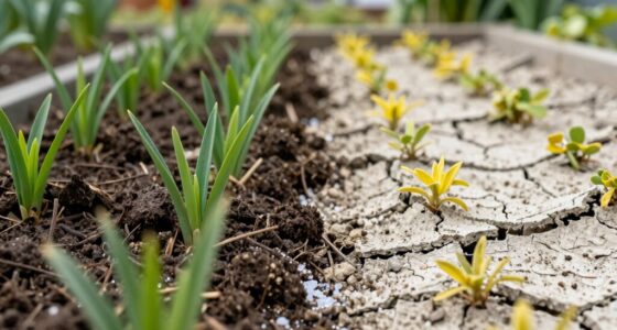 salinity reduces fertilizer effectiveness