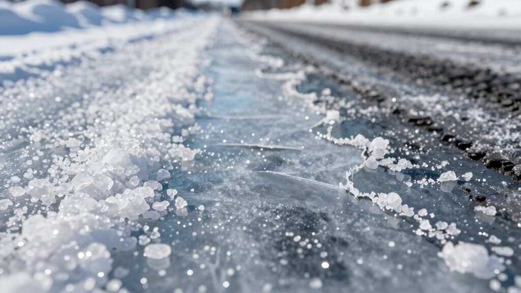 salt lowers ice s melting point