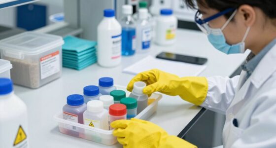 small lab spill procedures