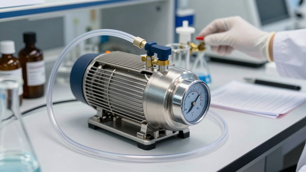 vacuum pumps ensure safety
