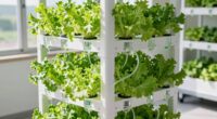 vertical hydroponic nutrient system
