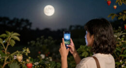 Look up Monday evening for the full strawberry moon