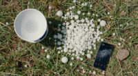 PHOTOS: Storms drop large hail in Kansas