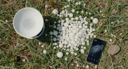 PHOTOS: Storms drop large hail in Kansas