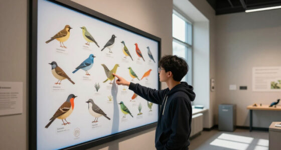 Cornell's Interactive Wall Of Birds
