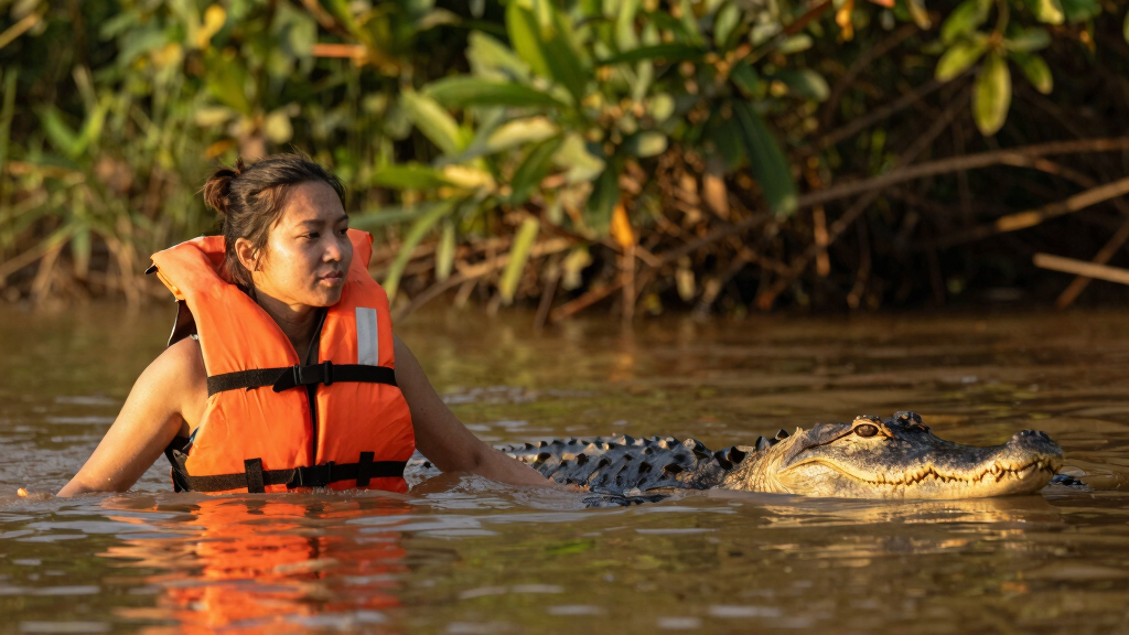 Florida woman swimming in river killed in rare alligator attack at state forest