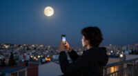 Full Moon Seen In Ankara, Türkiye-Xinhua - 新华网