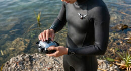 Underwater Suit-wearing Cyborg Insect Capable Of Diving And Terra-aqua Travel