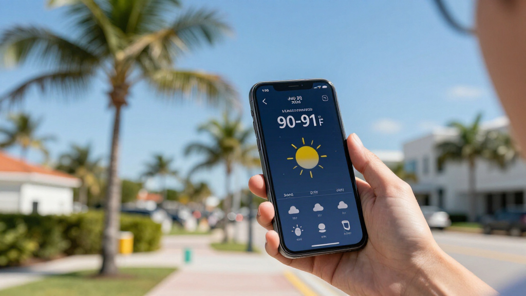 Will The **High Temp In Miami** Be 90-91° On Jul 25, 2026?