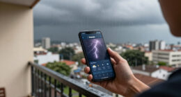 Unusual Winter Thunderstorms Surprise Lima Residents