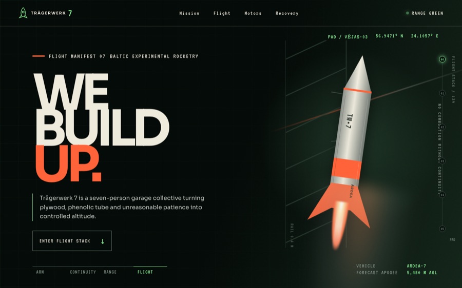 Trägerwerk 7 — Baltic Experimental Rocketry (FABLE/175)