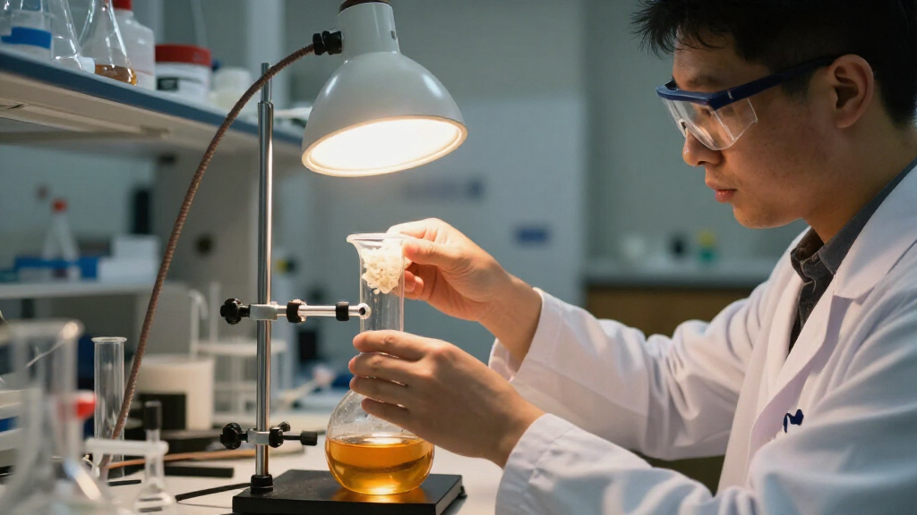 Self-Improving Catalyst Turns Polystyrene Waste Into Benzoic Acid Using Light